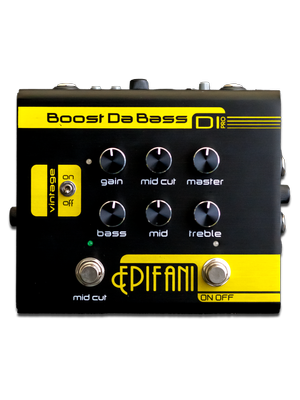 Epifani Boost DaBass DI PRO プリアンプ Epifani's Boost Da Bass Preamp DI: The Heartbeat of Your